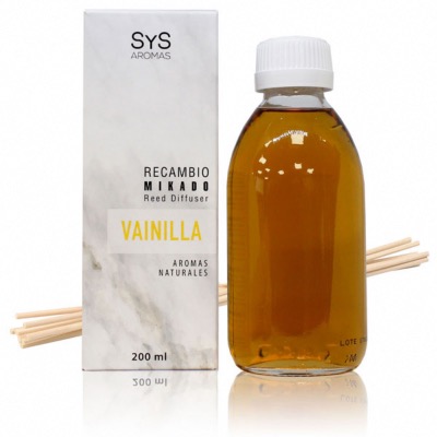 Recambio Mikado SyS 200ml + Palos, Vainilla